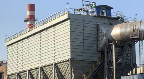 Sekundær støvfjerning av stålfremstillingsomformer i Jiyuan Iron and Steel, Henan